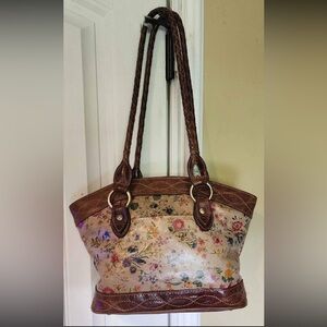 Patricia Nash Prairie Rose Zorita Satchel Bag